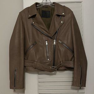 ALLSAINTS Balfern Biker Leather Jacket